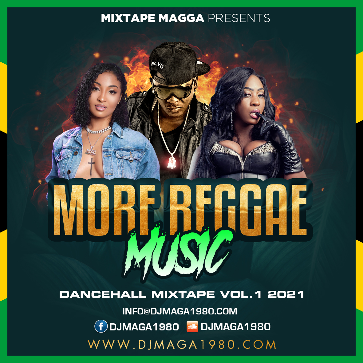 Mixtape Magga 2021 - More Reggae Music Dancehall Vol - 1